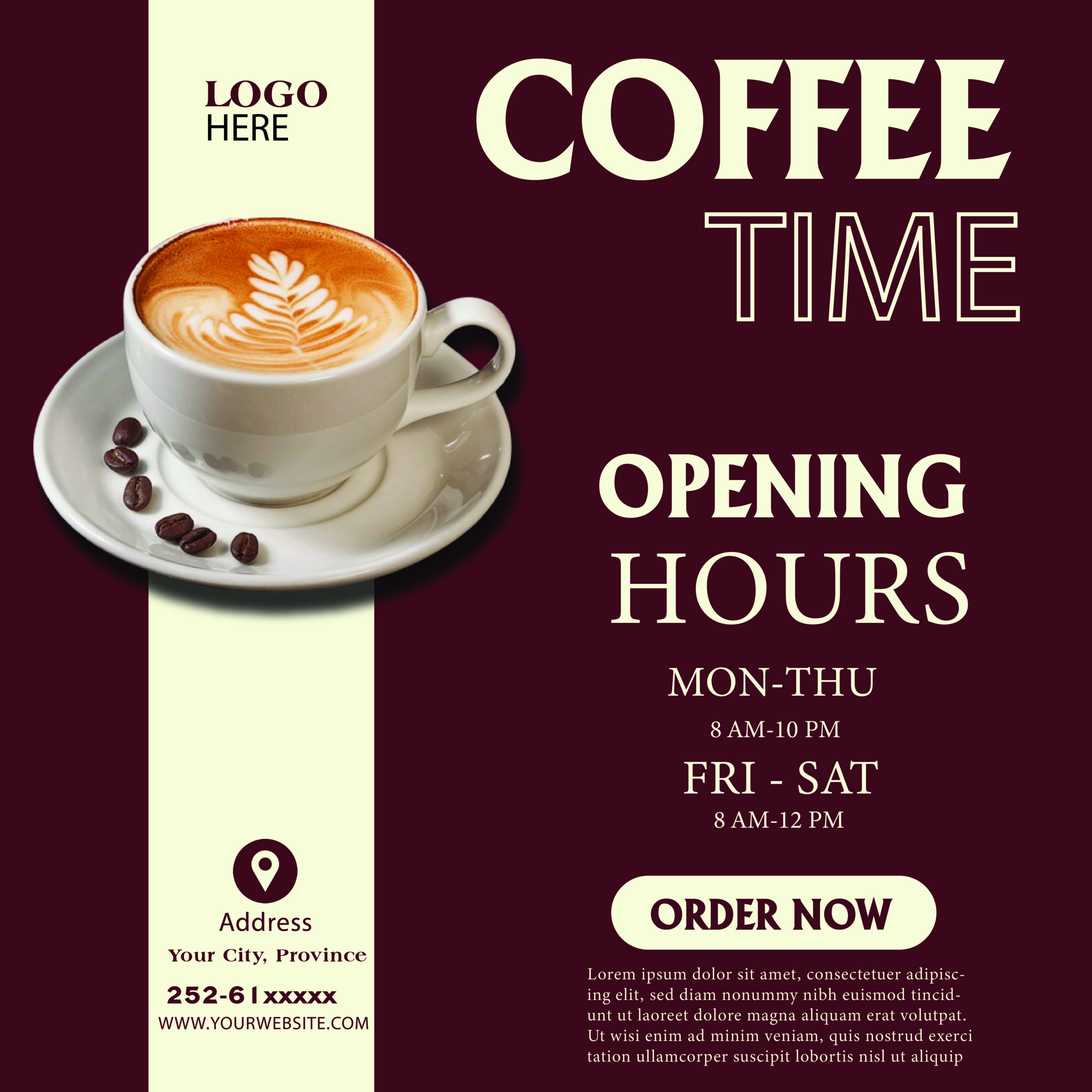 Coffee poster